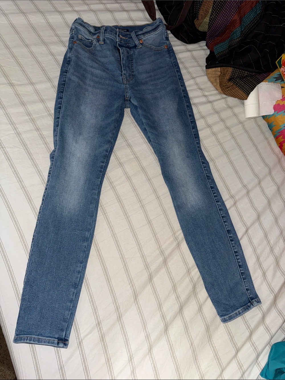 Lucky Brand Women's Light Blue Ankle Skinny Jeans
